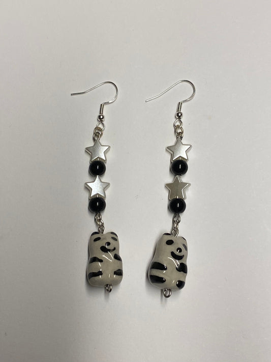 ‘Starry ￼Panda’ - Earrings