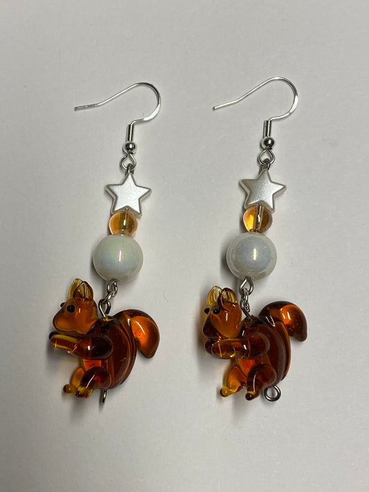 ‘Just Squirrelling around’ Earrings